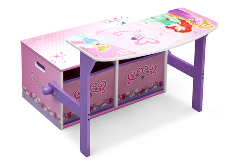 Princess 3-in-1 Storage Bench and Desk