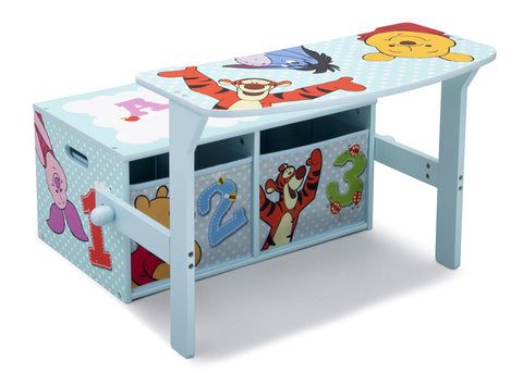 Winnie the Pooh 3-in-1 Storage Bench and Desk