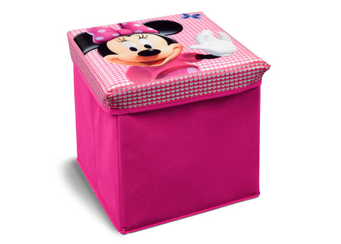 Minnie Mouse Collapsible Storage Ottoman
