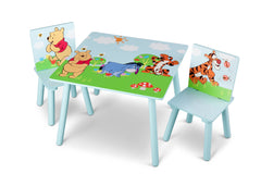 Delta Children Winnie The Pooh Table and Chair Set, Right View a2a