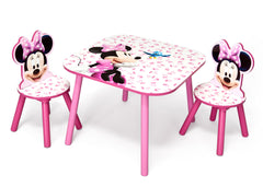 Delta Children Minnie Mouse Table and Chair Set, Right View a2a